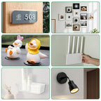 MINGXIN 100Pcs Double Sided Foam Tape Pads, Double Coated Pre-Cut Oval Mounting - Image 6