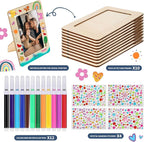 zjdbset Picture Frame Painting Craft Kit - Image 3
