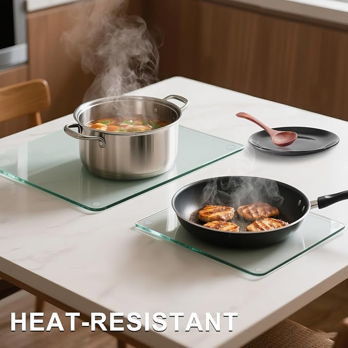 Tempered Glass Cutting Board, Set of Glass Cutting Board - Image 5
