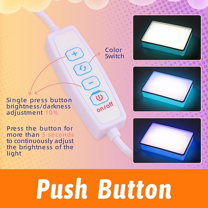 PreTrans Sand Painting Light Box – Kids Light Table - Image 5