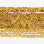 2mm 180pcs Citrine Tiny Gemstone Beads - Image 8