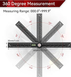 GemRed 82305 Aluminum Digital Angle Finder Protractor - Image 7