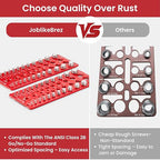 Thread Checker, 70 Nut and Bolt Thread Checker, 25 Standard & 25 Metric & 20 - Image 3