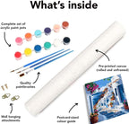 Mrnsiet Paint by Number for Adults Beginners, Easy Seaside Town Paint by - Image 5