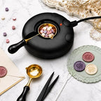 Black Electric Wax Seal Warmer for Melting Wax Beads DIY Wax Seal Stamp Craft by Unknown