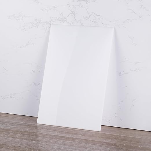 KAITELA White Cast Acrylic Sheet 18" x 24" x 1/8" Thick, Laser Cutting - Image 5