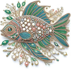 ZQEATRY Fish Animal Special Shape Diamond Art Kits by ZQEATRY