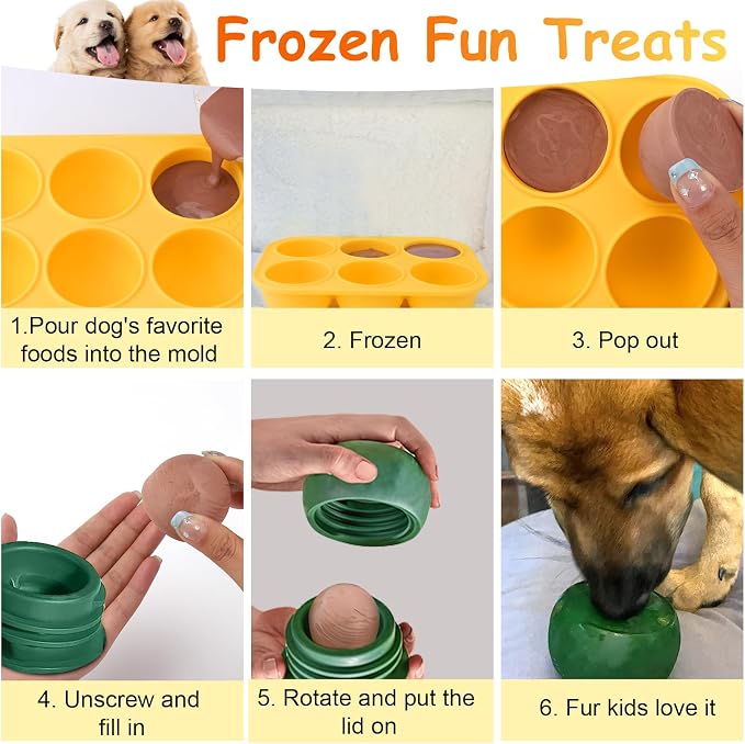 BABORUI 6 Cavities Dog Treat Molds - Image 5