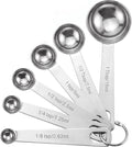 Measuring Spoons, Premium Heavy Duty Stainless Steel Measuring Spoons Cups Set by RenaChris