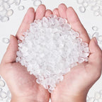 QEQEKAKA Sea Glass Stones for Crafts About 0.5LB Glass Pebbles Gemstones Bulk by QEQEKAKA