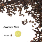 Sea Glass Stones for Crafts About 2.75LB Dark Brown Glass Pebbles Gemstones - Image 2