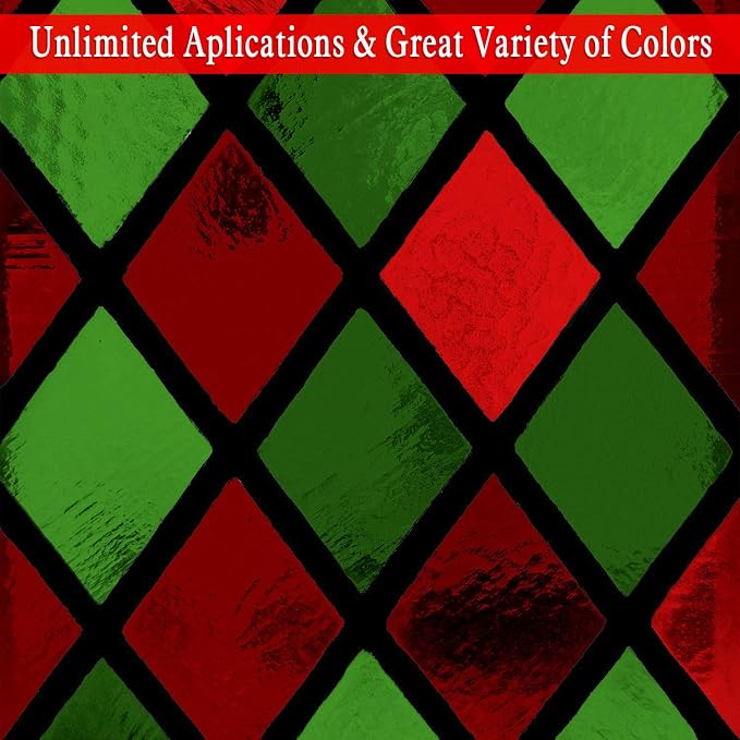 Outus 104 Pcs Colored Cellophane Sheets Cellophane Wrapping Paper - Image 5