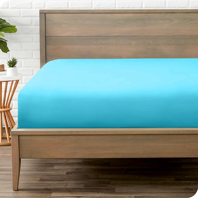Bare Home Fitted Bottom Sheet Queen Size by BareHome