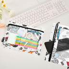 Truck Racing Car Flag Pencil Pouch - Image 5