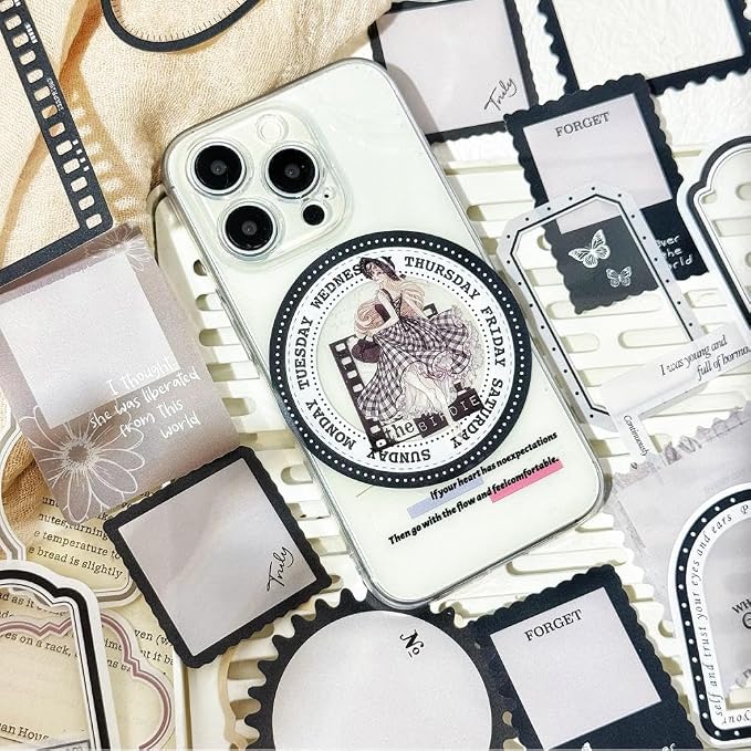 120Pcs PET Decorative Frames Stickers - Image 6
