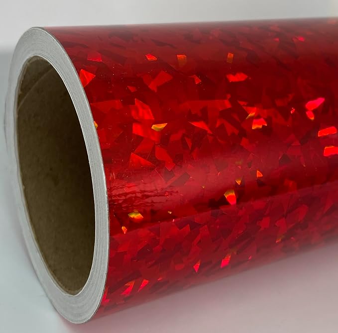 Holographic Crystal Sign Vinyl, HOLOCRYSTAL self-Adhesive Plastic by Paper+Street+Plastics