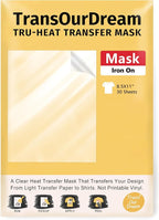 TransOurDream Heat Transfer Mask & Iron on Tape by TransOurDream