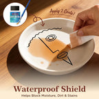 Muanxious Air Dry Clay Glaze — No-Tack High Gloss Waterproof Clear Varnish & - Image 6