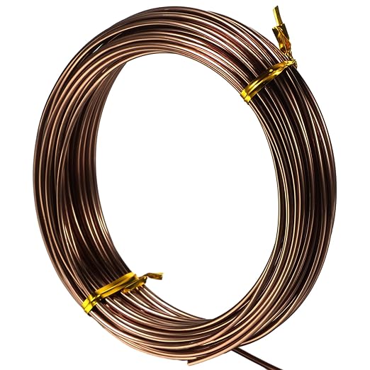 TecUnite Aluminum Craft Wire for Sculpting Armature Bendable Craft Wire for DIY by TecUnite