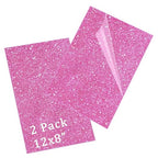 Glitter Acrylic Sheets, 1/8 in Thick, 2 Pack | 3mm Cast Sparkly Sheets by FaeliKnise-BringFairytoLife
