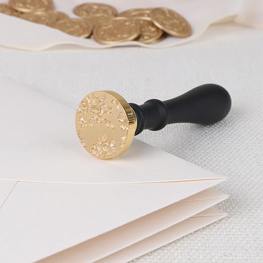 UNIQOOO Begonia Flowers Wax Seal Stamp - Image 3