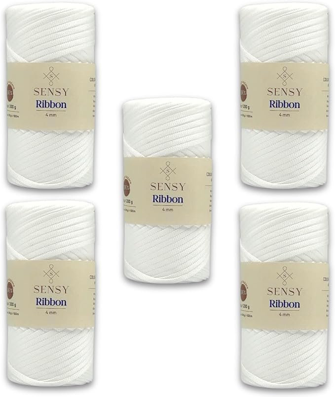 5 Skeins of Sensy Premium 4mm by SSENSY
