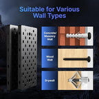 PEGZONE Controller and Headphone Holder Wall Mount, Modular Gaming Pegboard - Image 5