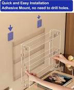 3 Tier Display Rack, Acrylic Craft Paint Storage Organizer, Miniature Holder - Image 5