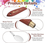 MECCANIXITY Pack of 1 Palette Knife No.24, 7.5" Long Palette Knives - Image 3
