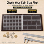 Coin Collection Supplies Holder Book - Image 8