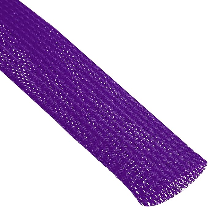 uxcell Expandable Sleeving, 1 1/4-inch 25ft Cable Sleeve - Image 2