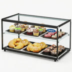 Malphi 29in. Tiered Pastry Bakery Display Case - Image 3