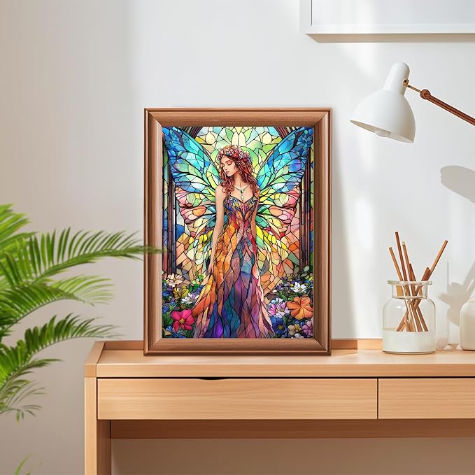 Lxmsja Fairy Stained Glass Diamond Art Kits - Image 2