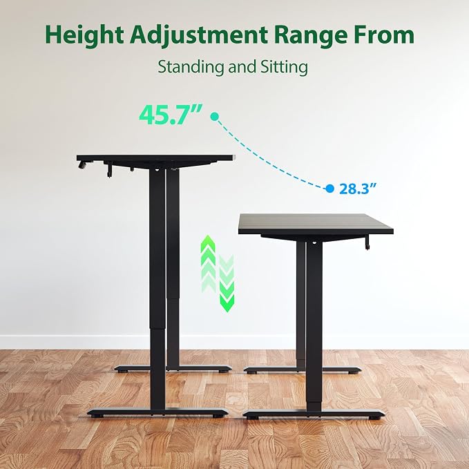 Agilestic Electric Standing Desk, 71 x 31.5 Inches Height Adjustable Desk - Image 9