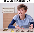 6 PCS Metal Brain Teaser Puzzles - Image 5