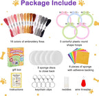 Caydo 5 PCS Cross Stitch Kits for Kids - Image 2
