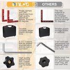 Corner Clamp for Woodworking, 90 Degree Corner Clamp, 4 Pack 5.5"x 5.5" - Image 3