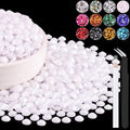1500PCS 6mm Resin Rhinestones Bulk by BELLEBOOST