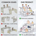 Fixwal 10pcs 2 Set Acrylic Risers - Image 6