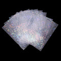 Photocard Sleeves, 9.1x6.5cm/3.58x2.56in Love Heart-Shape Laser Flashing Card by Unknown