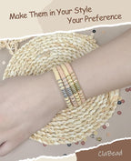 ClaBead Bracelet Making Kit 3200Pcs, Clay Beads Bracelet Kit - Image 3
