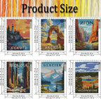 6 Pack Stamped Cross Stitch Kits - Image 4