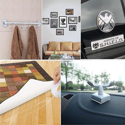 Double Sided Tape Heavy Duty, Nano Double Sided Sticky Adhesive Tape, Removable - Image 7