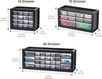 IRIS USA 26-Drawer Teacher Toolbox, 2 Pack, Made in USA, Stackable Plastic - Image 4
