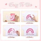 Tintnut Peach Pink Heat Transfer Vinyl, easy cut & weed, stretch washable - Image 4