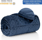 Huloo Sleep Kids Weighted Blanket Twin 5lbs Breathable Soft Minky Weighted - Image 2