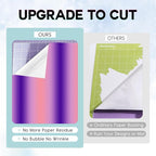 Tintnut Gradient Permanent Vinyl 8 Pcs12x10in Pink Purple Adhesive Vinyl | - Image 4