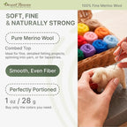100% Natural Merino Wool Roving - Image 2