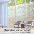 Volcanics Privacy Film with Installation Tools, Static Clings Vinyl 3D Decals - Image 2