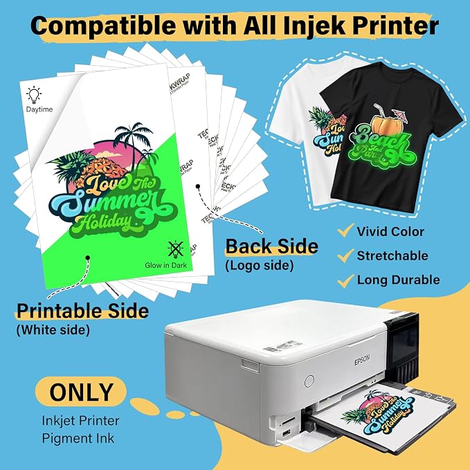 TECKWRAP Printable Heat Transfer Paper - Image 3